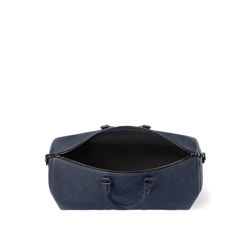 Monogram Shadow Men's Bags LV Icons Keepall Bandoulière 50 | Louis Vuitton ® (Product zoom)