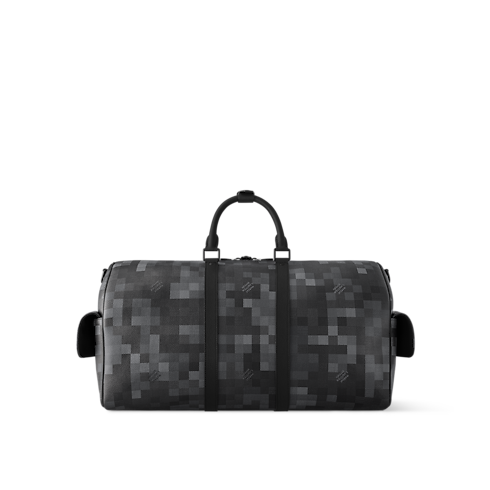 Damoflage Men's Bags LV Icons Keepall Bandoulière 50 | Louis Vuitton ® (Product zoom)