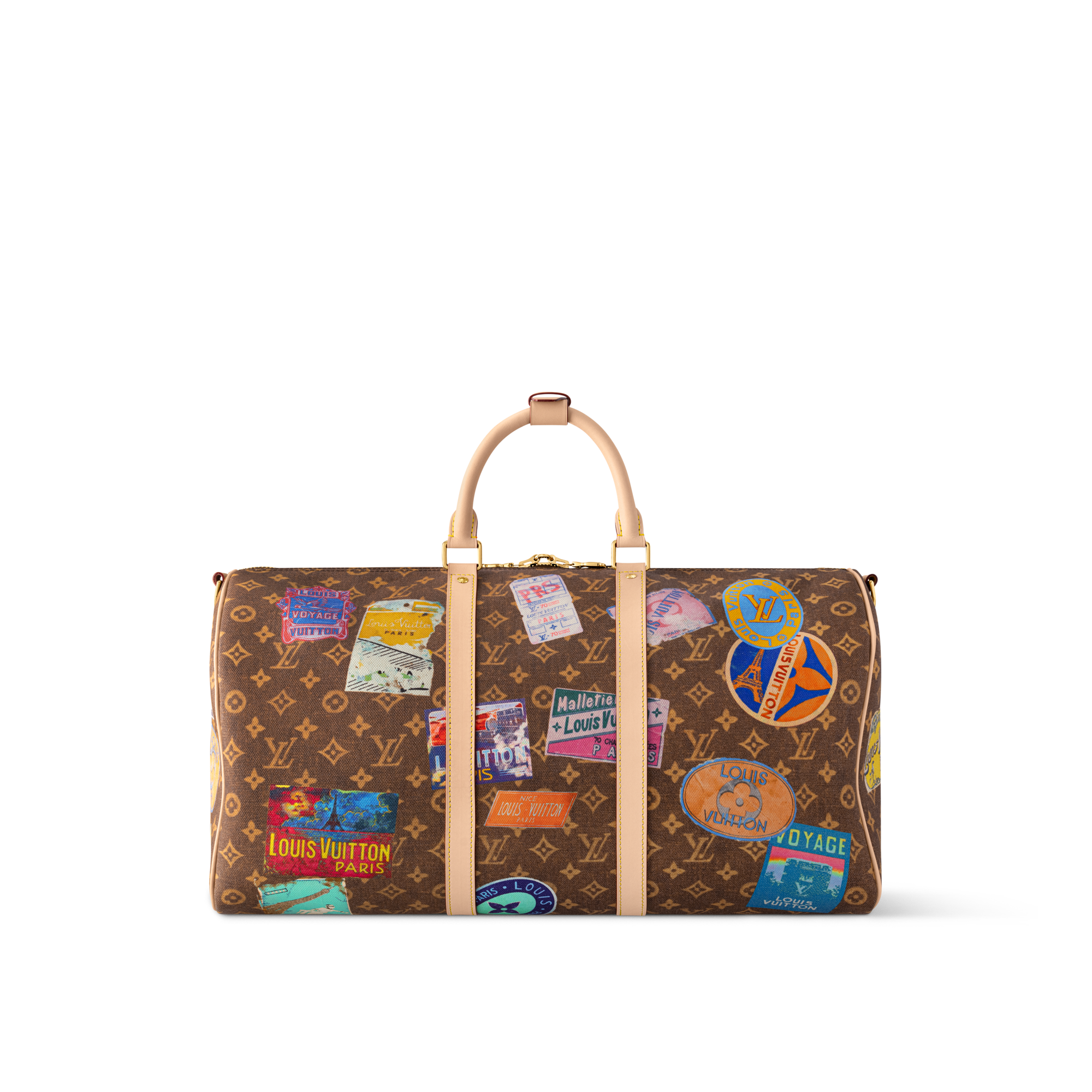 Other Monogram Canvas Travel Travel Bags Keepall Bandoulière 50 | Louis Vuitton ® (Product zoom)
