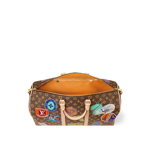 Other Monogram Canvas Travel Travel Bags Keepall Bandoulière 50 | Louis Vuitton ® (Product zoom)