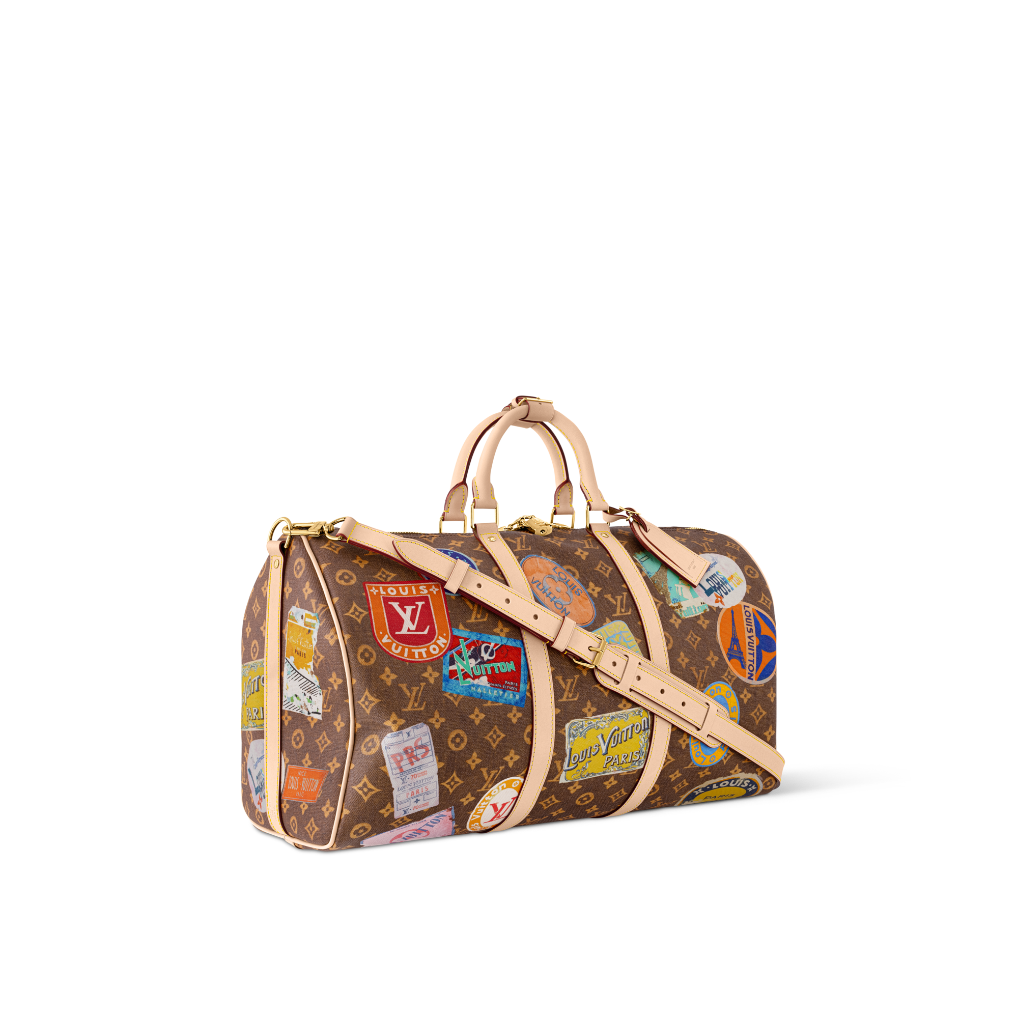 Other Monogram Canvas Travel Travel Bags Keepall Bandoulière 50 | Louis Vuitton ® (Product zoom)