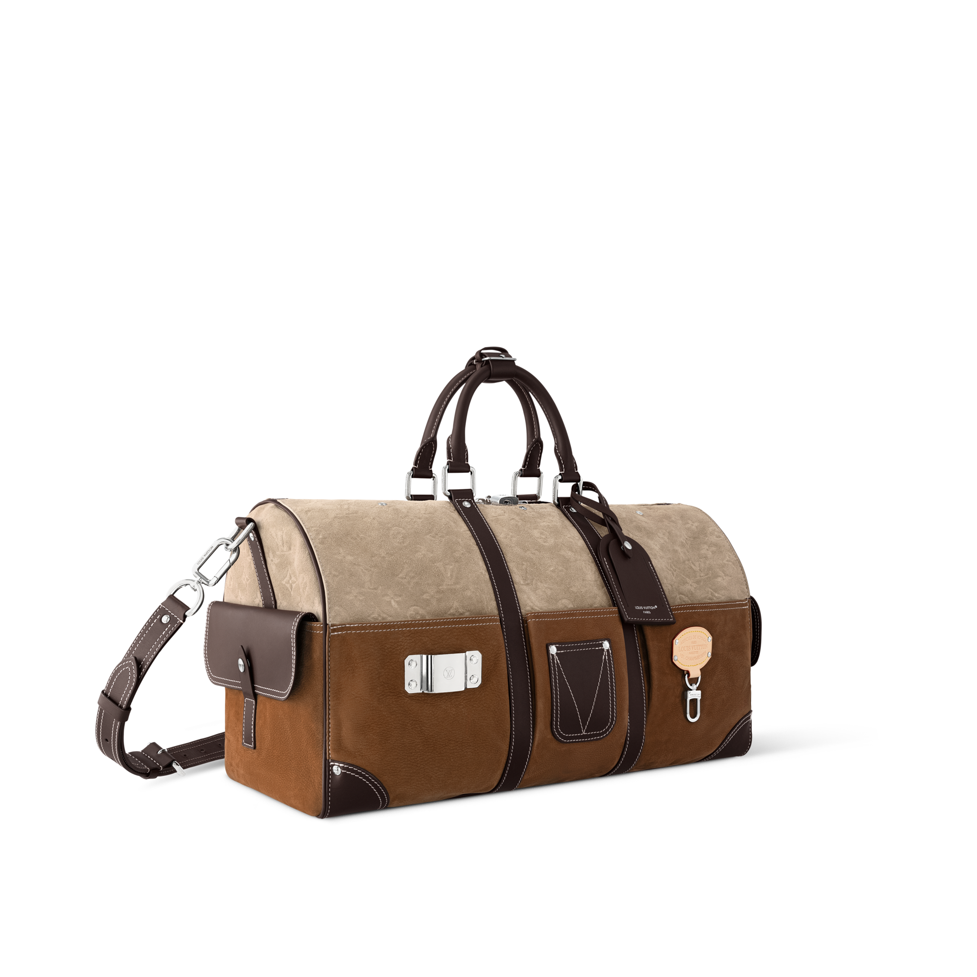 Autres Cuirs Monogram Travel Travel Bags Keepall Bandoulière 50 | Louis Vuitton ® (Product zoom)