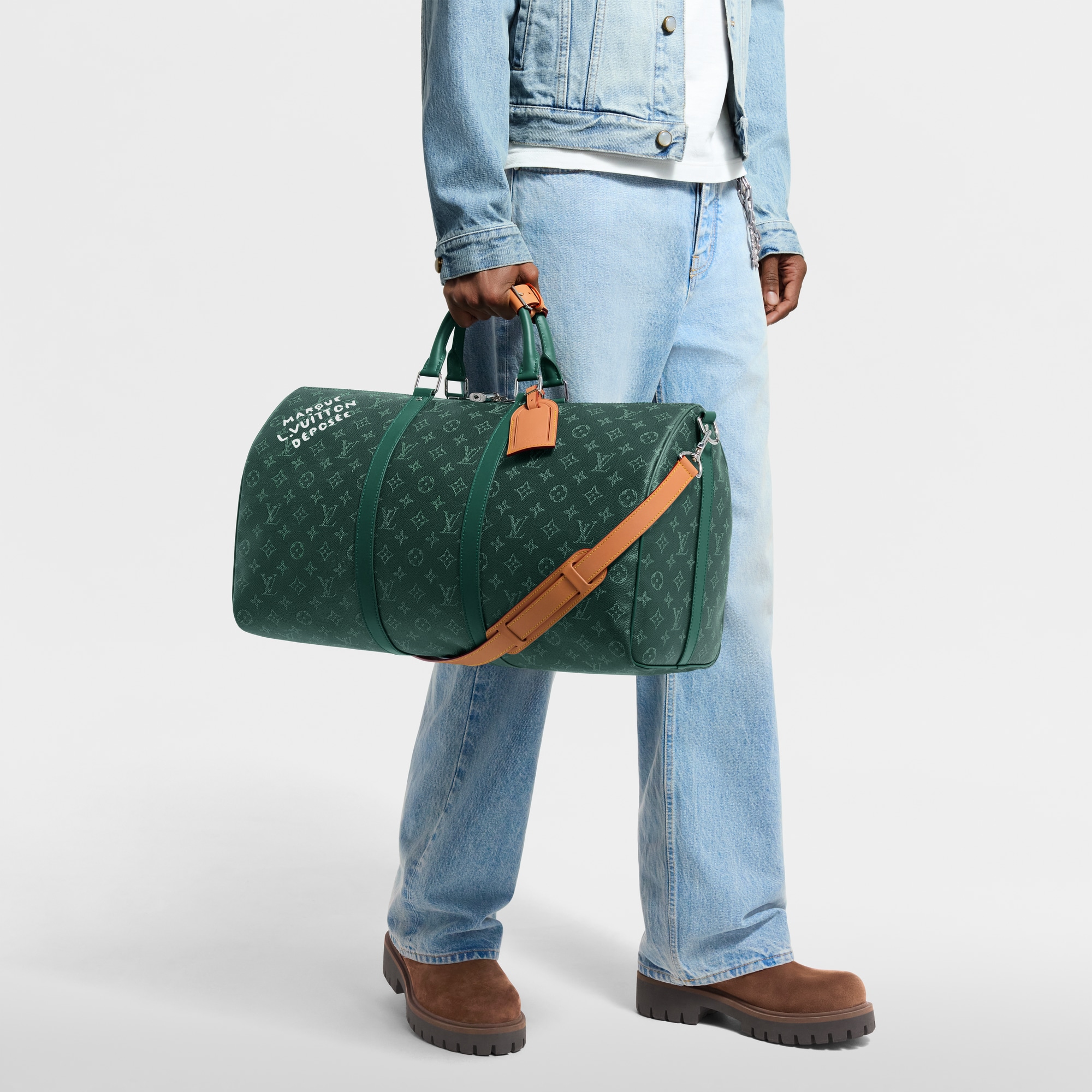 G71 Travel Travel Bags Keepall Bandoulière 50 | Louis Vuitton ® (Product zoom)