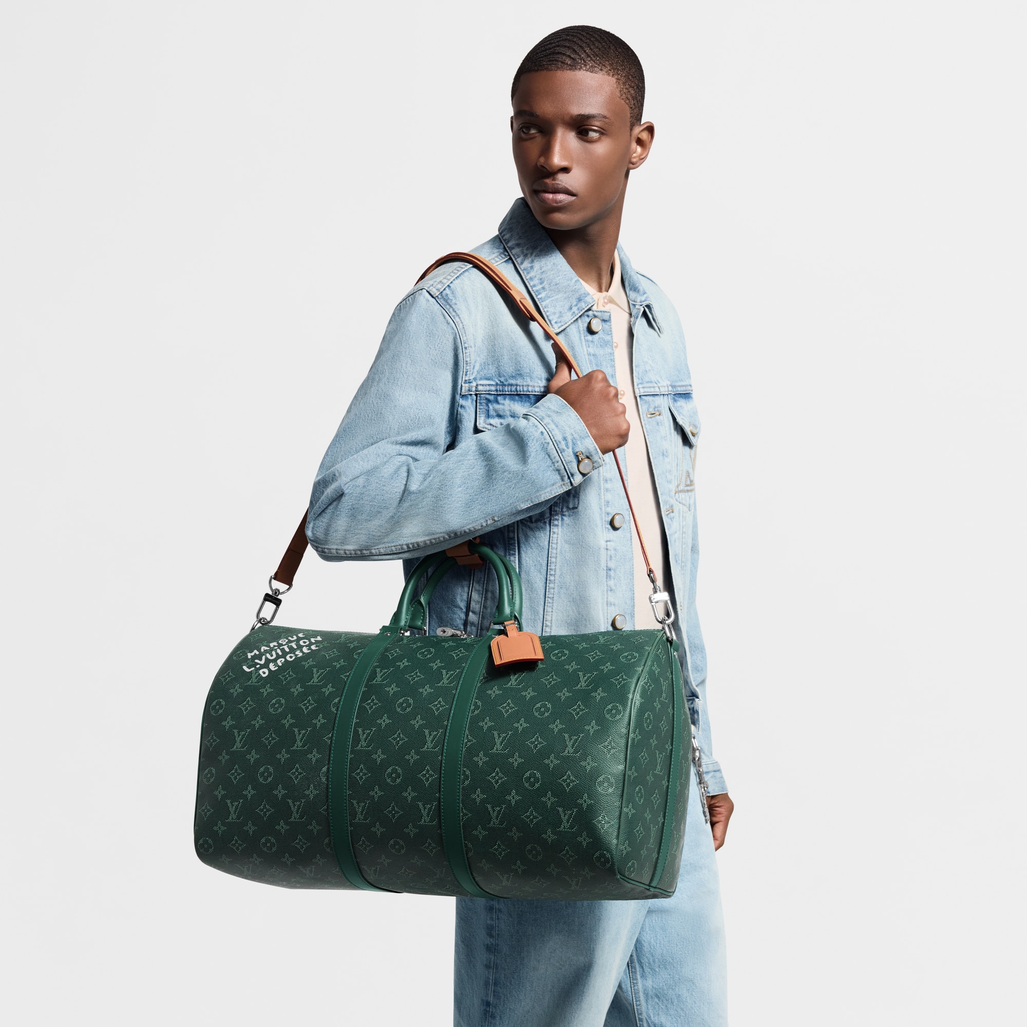 G71 Travel Travel Bags Keepall Bandoulière 50 | Louis Vuitton ® (Product zoom)
