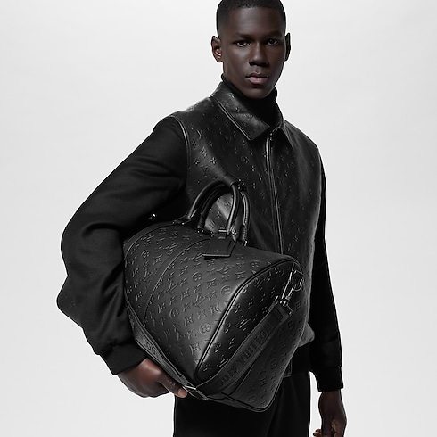 Monogram Shadow Discontinued Product Obs 11 Keepall Bandoulière 50 | Louis Vuitton ® (Product zoom)