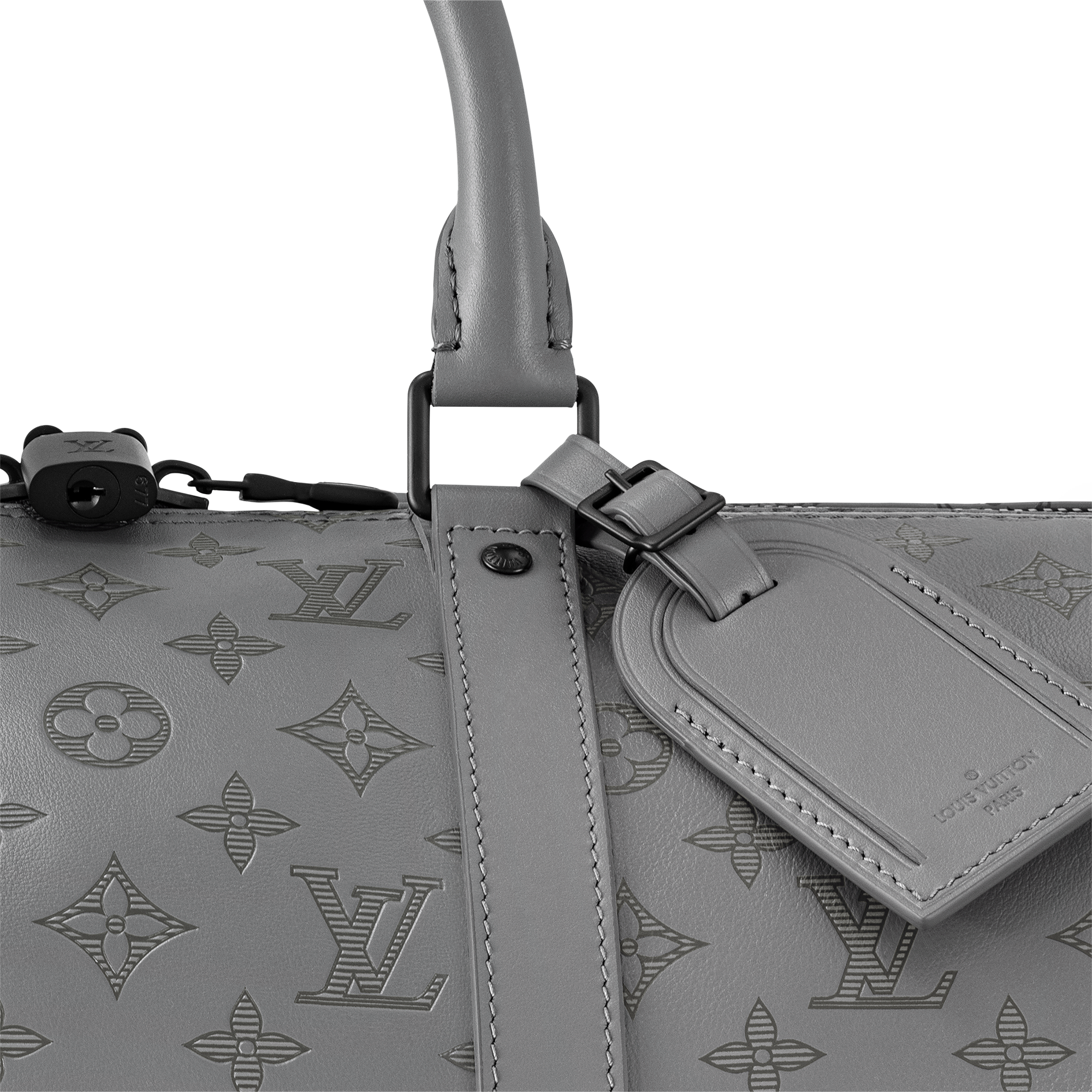 Monogram Shadow Discontinued Product Obs 11 Keepall Bandoulière 50 | Louis Vuitton ® (Product zoom)