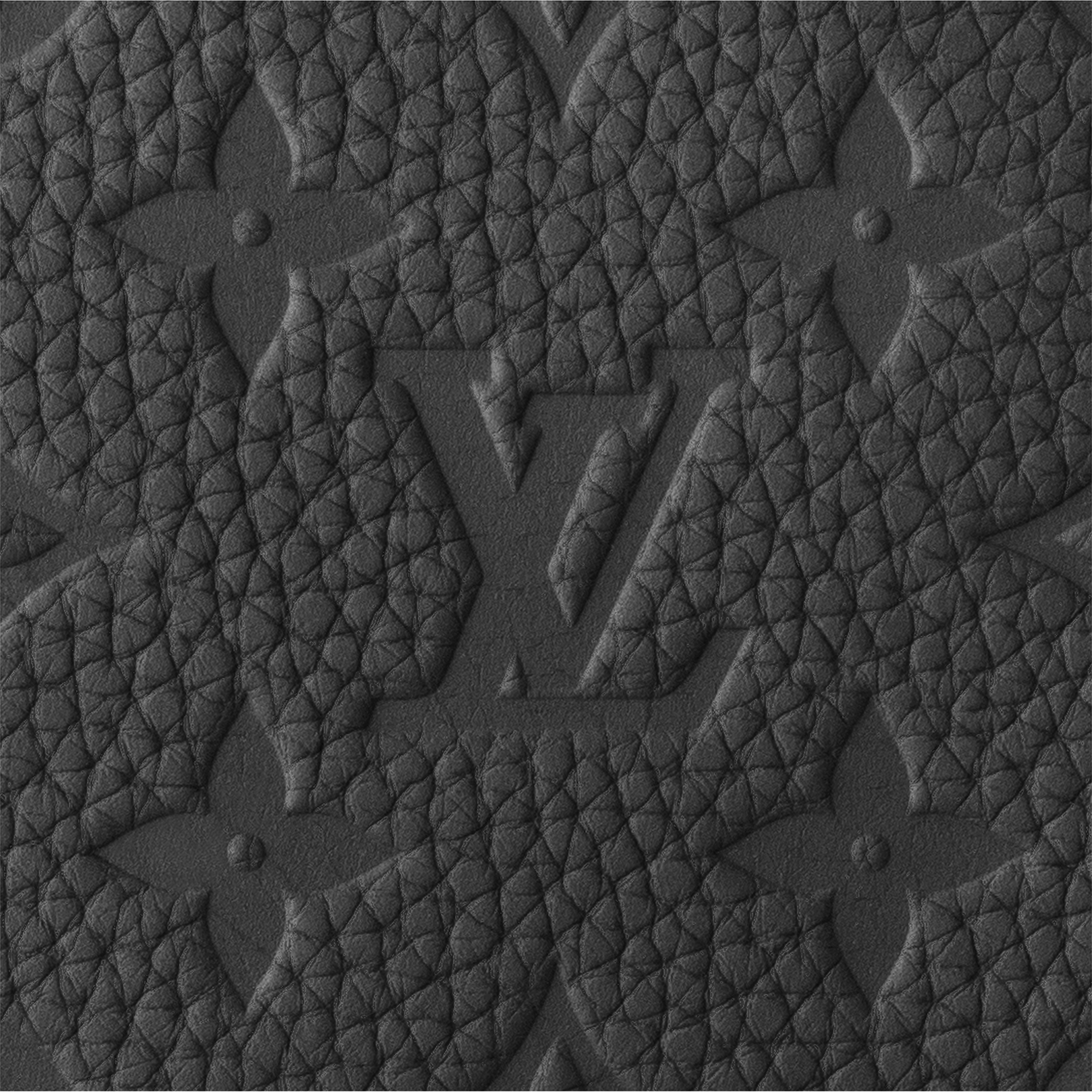 Monogram Taurillon Leather Travel Bags and Rolling Luggage Travel Bags Keepall Bandoulière 50 | Louis Vuitton ® (Product zoom)