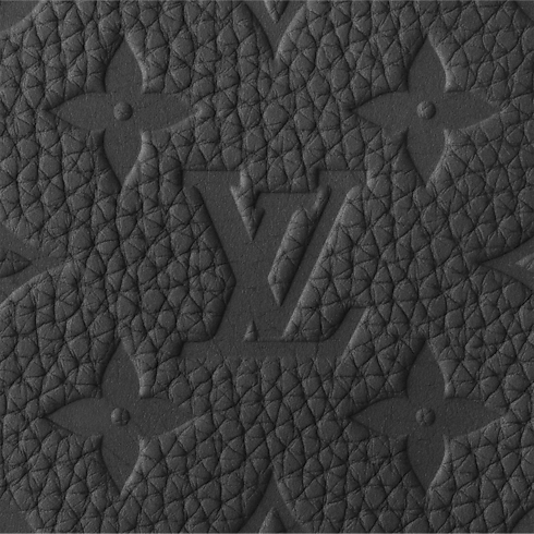 Monogram Taurillon Leather Travel Bags and Rolling Luggage Travel Bags Keepall Bandoulière 50 | Louis Vuitton ® (Product zoom)