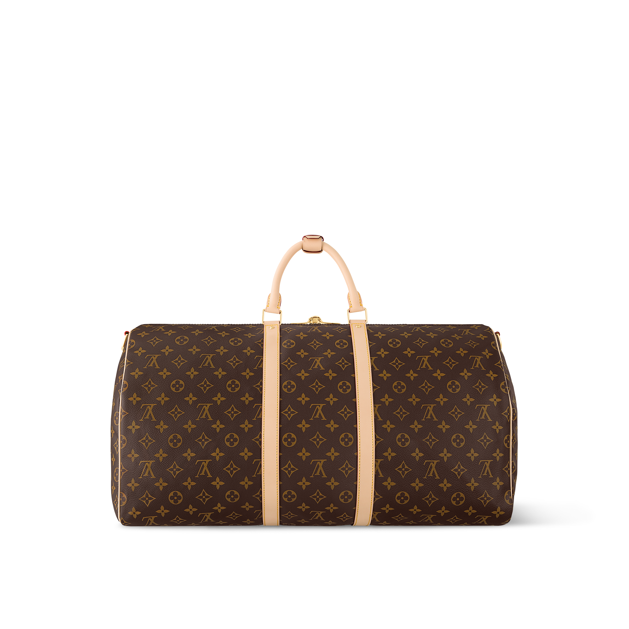Monogram Canvas Travel Travel Bags Keepall Bandoulière 55 | Louis Vuitton ® (Product zoom)