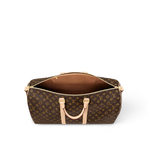 Monogram Personalization Travel Personalization Keepall Bandoulière 55 Mon Monogram | Louis Vuitton ® (Product zoom)