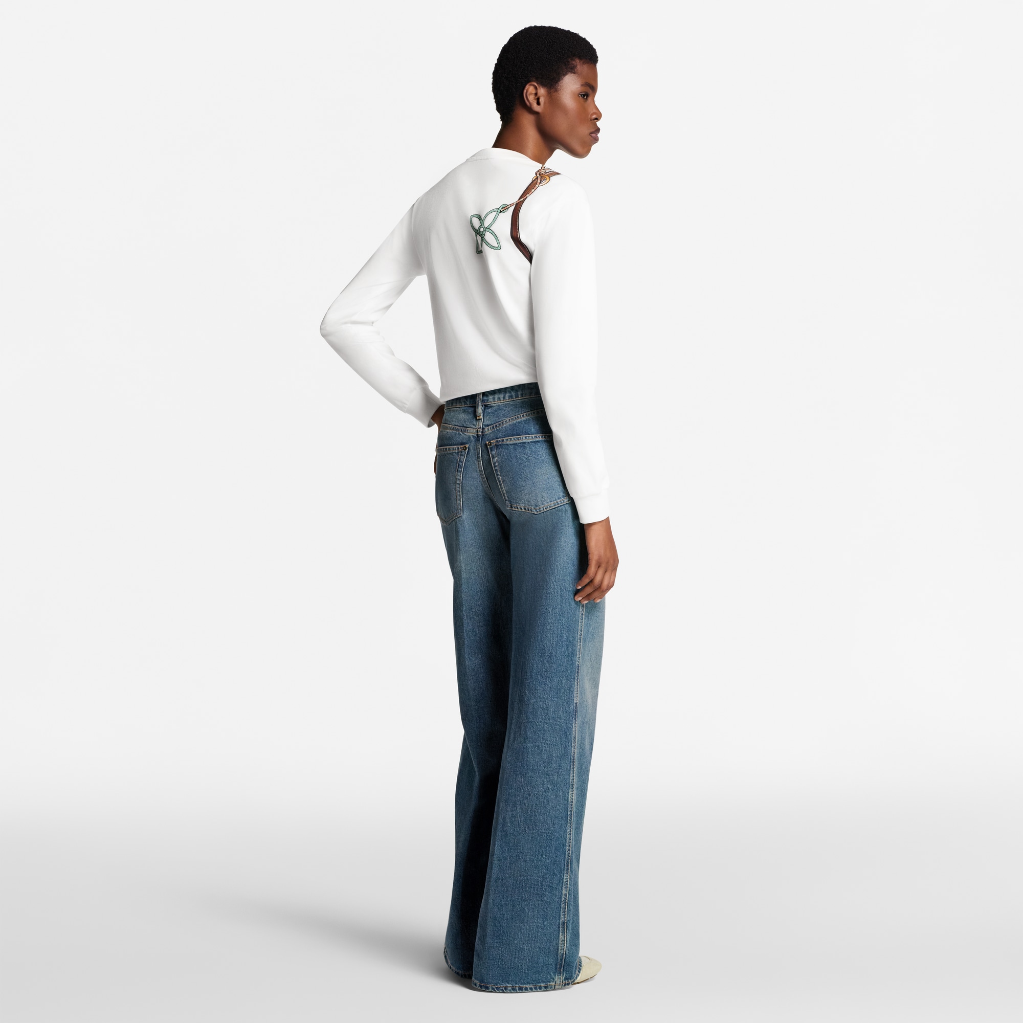  Ready-to-Wear Tops Keepit Print Long-Sleeved T-Shirt | Louis Vuitton ® (Product zoom)