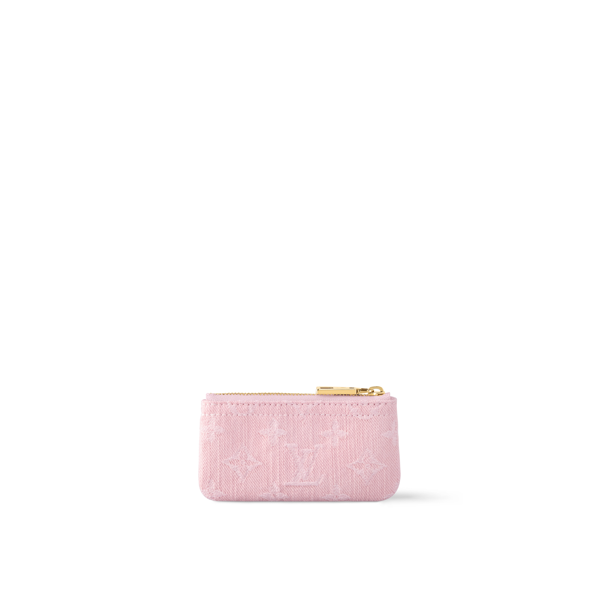 Monogram Denim Small Leather Goods Card Holders and Key Holders Key Pouch | Louis Vuitton ® (Product zoom)