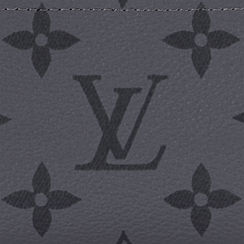 Monogram Eclipse Small Leather Goods All Small Leather Goods Key Pouch | Louis Vuitton ® (Product zoom)