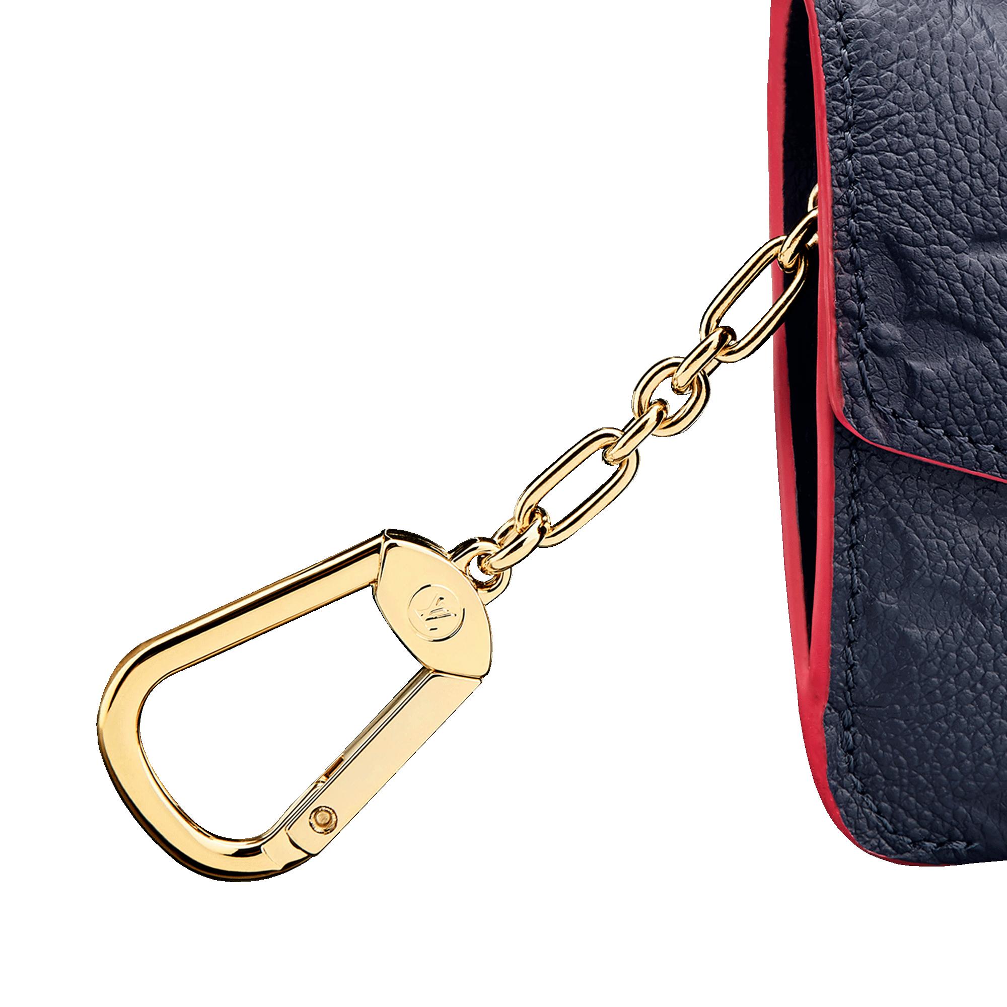 louis vuitton key pouch red