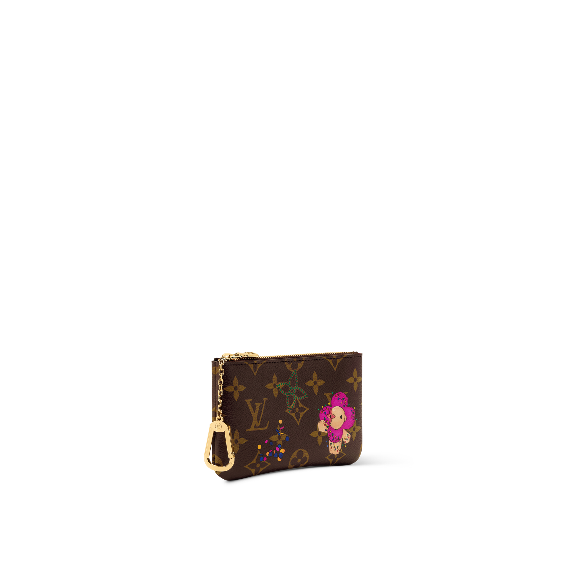 Monogram Small Leather Goods Card Holders and Key Holders Key Pouch S | Louis Vuitton ® (Product zoom)