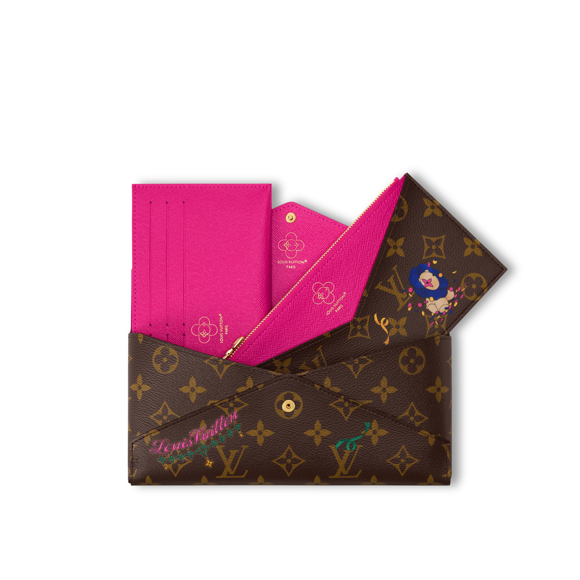Monogram Small Leather Goods All Small Leather Goods Kirigami Organizer | Louis Vuitton ® (Product zoom)