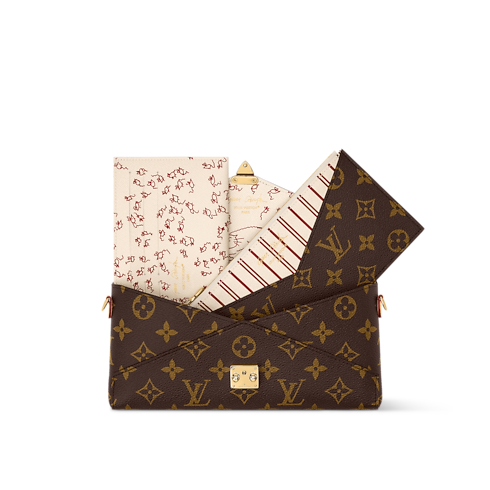 Monogram Small Leather Goods Wallets on Chain and Nano Bags Kirigami Organizer On Chain | Louis Vuitton ® (Product zoom)