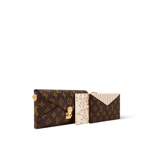 Monogram Small Leather Goods Wallets on Chain and Nano Bags Kirigami Organizer On Chain | Louis Vuitton ® (Product zoom)