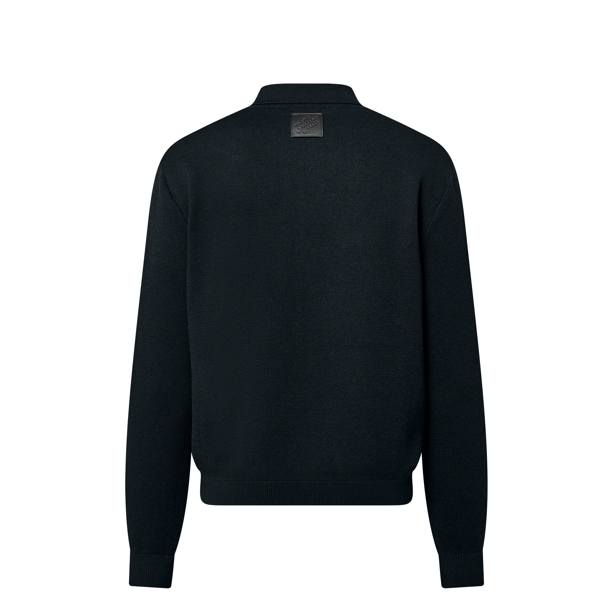  Ready-to-Wear Coats and Outerwear Knit Blouson With Leather Details | Louis Vuitton ® (Product zoom)
