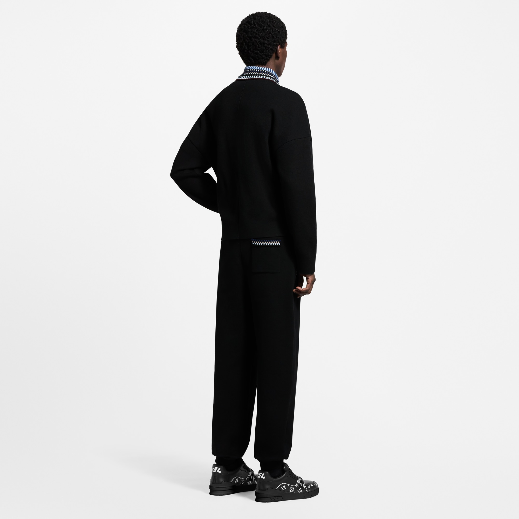  Ready-to-Wear All Ready-to-Wear Knit Track Pants | Louis Vuitton ® (Product zoom)