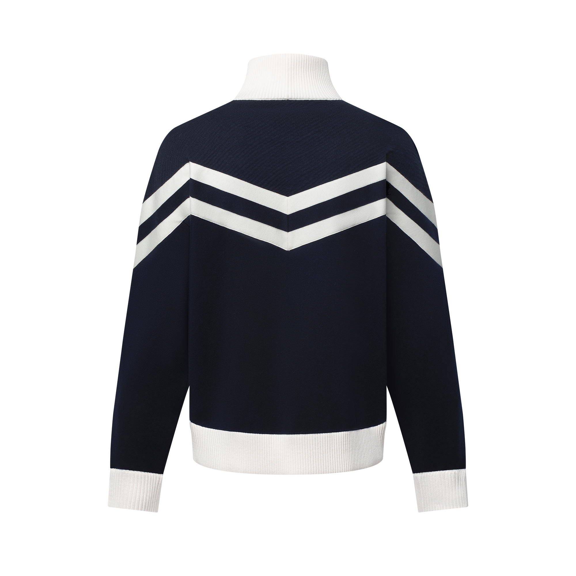 Knitted Cotton Sailor Blouson