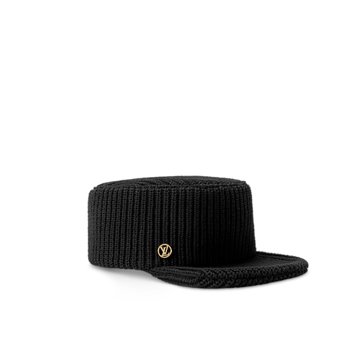 S00 Accessories Hats and Gloves Knitted Squared Cap | Louis Vuitton ® (Product zoom)