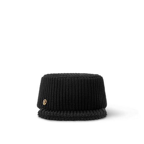 S00 Accessories Hats and Gloves Knitted Squared Cap | Louis Vuitton ® (Product zoom)