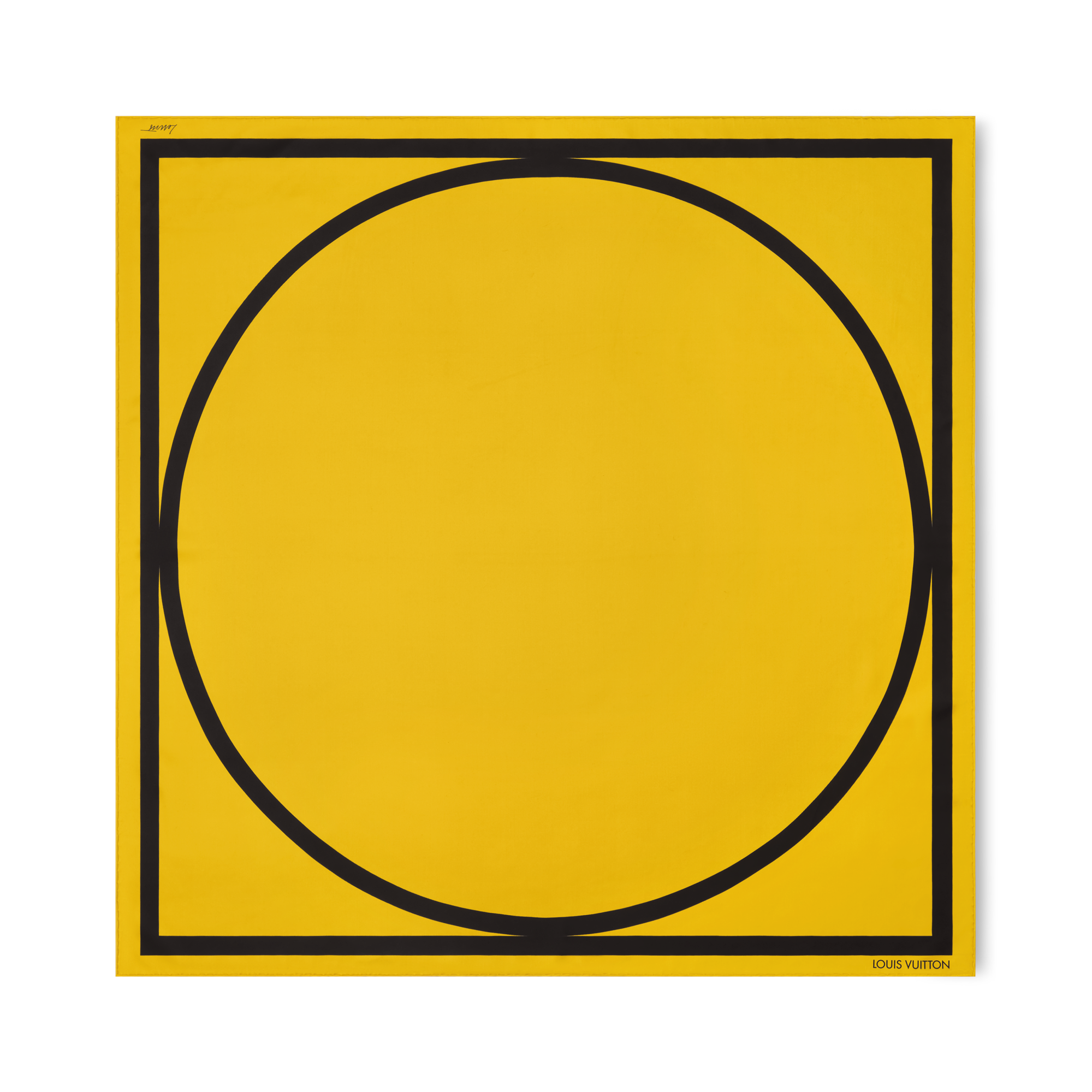S00 Accessories Silk Squares and Bandeaus  La Terre Est Ronde By Sol Lewitt Square 90 | Louis Vuitton ® (Product zoom)