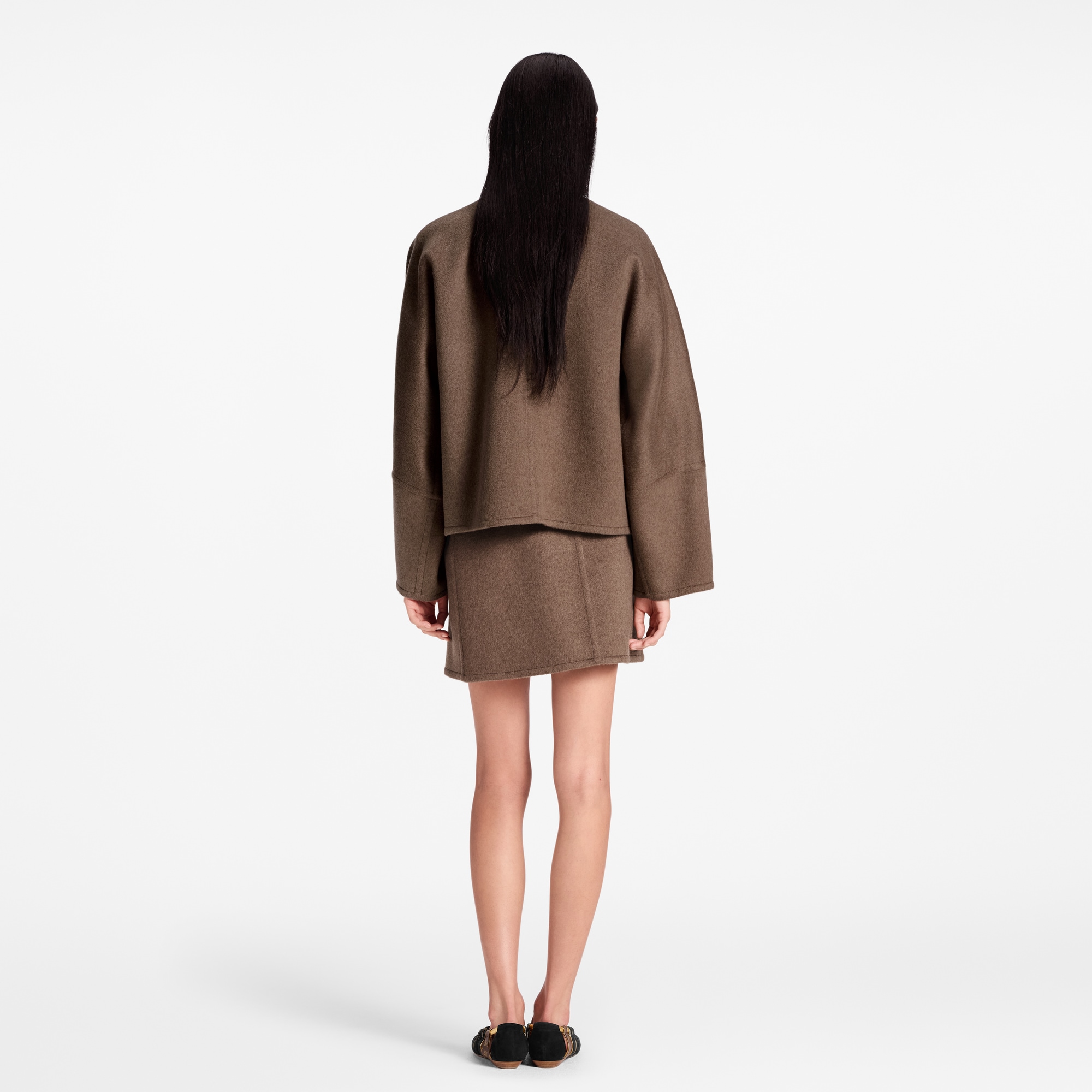  Ready-to-Wear Coats and Jackets Lace Tie Balloon Sleeve Jacket | Louis Vuitton ® (Product zoom)