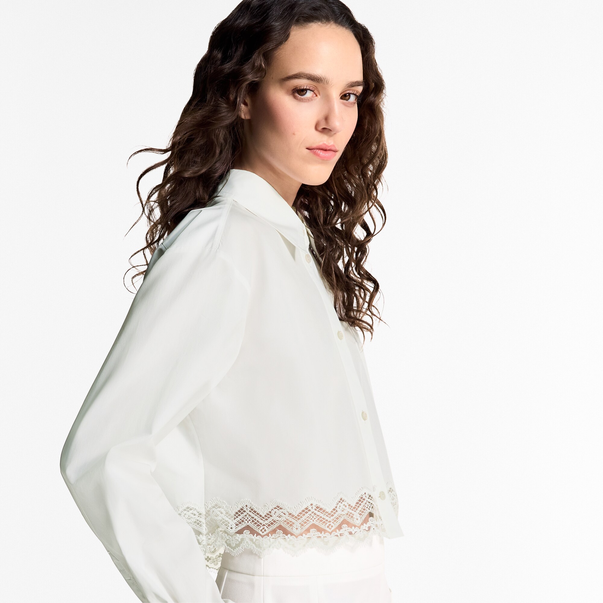 Lace Trim Shirt