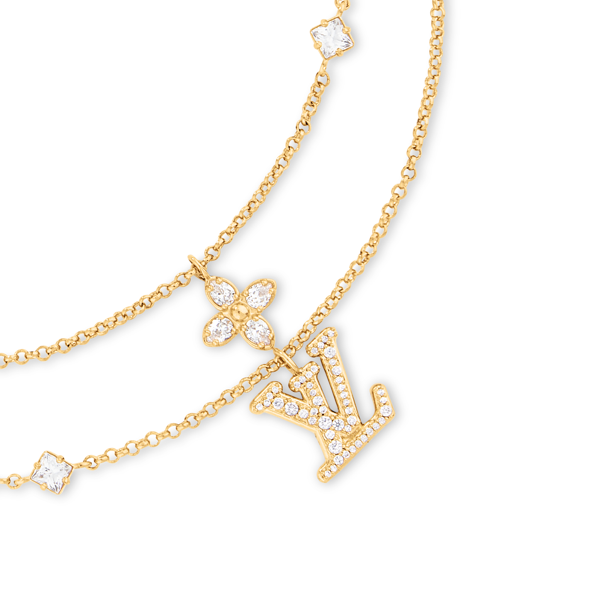 S00 Fashion Jewelry Necklaces and Pendants Lady LV Necklace | Louis Vuitton ® (Product zoom)