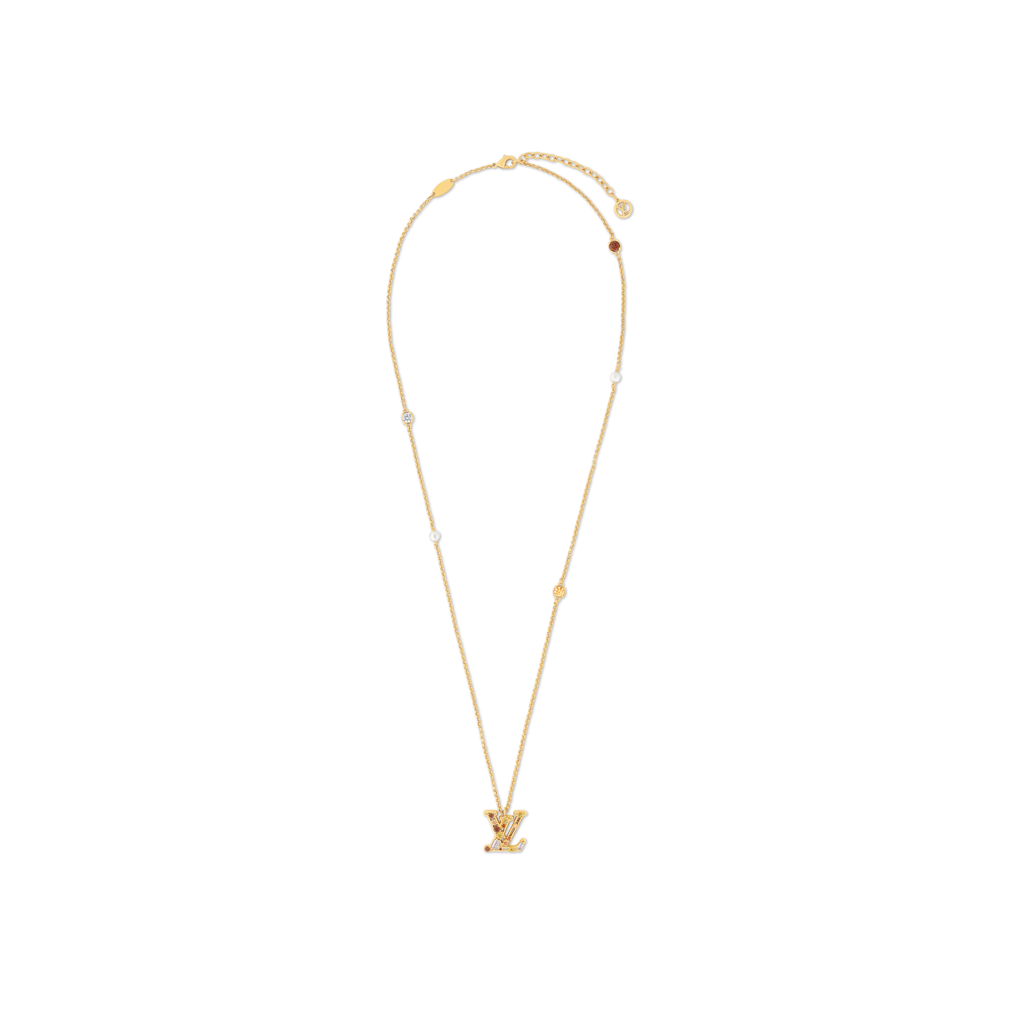 S00 Fashion Jewelry Necklaces and Pendants Lady LV Necklace | Louis Vuitton ® (Product zoom)