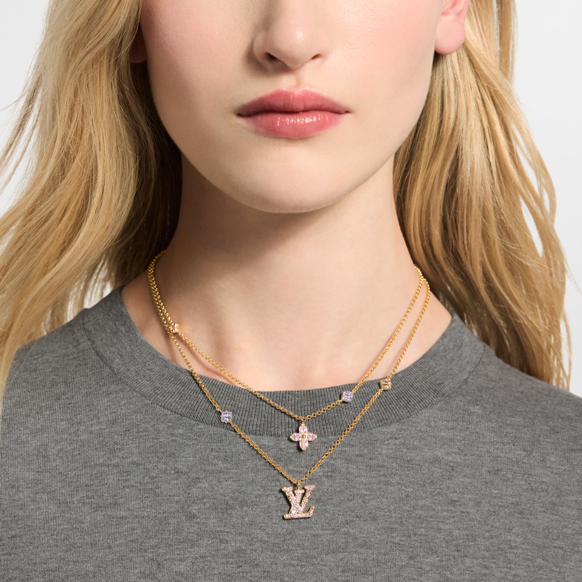 Auth Louis Vuitton Ltov Necklace #302841L31B LV Tag Necklace S00 - Men - Fashion Jewelry | LOUIS VUITTON ® main image 3