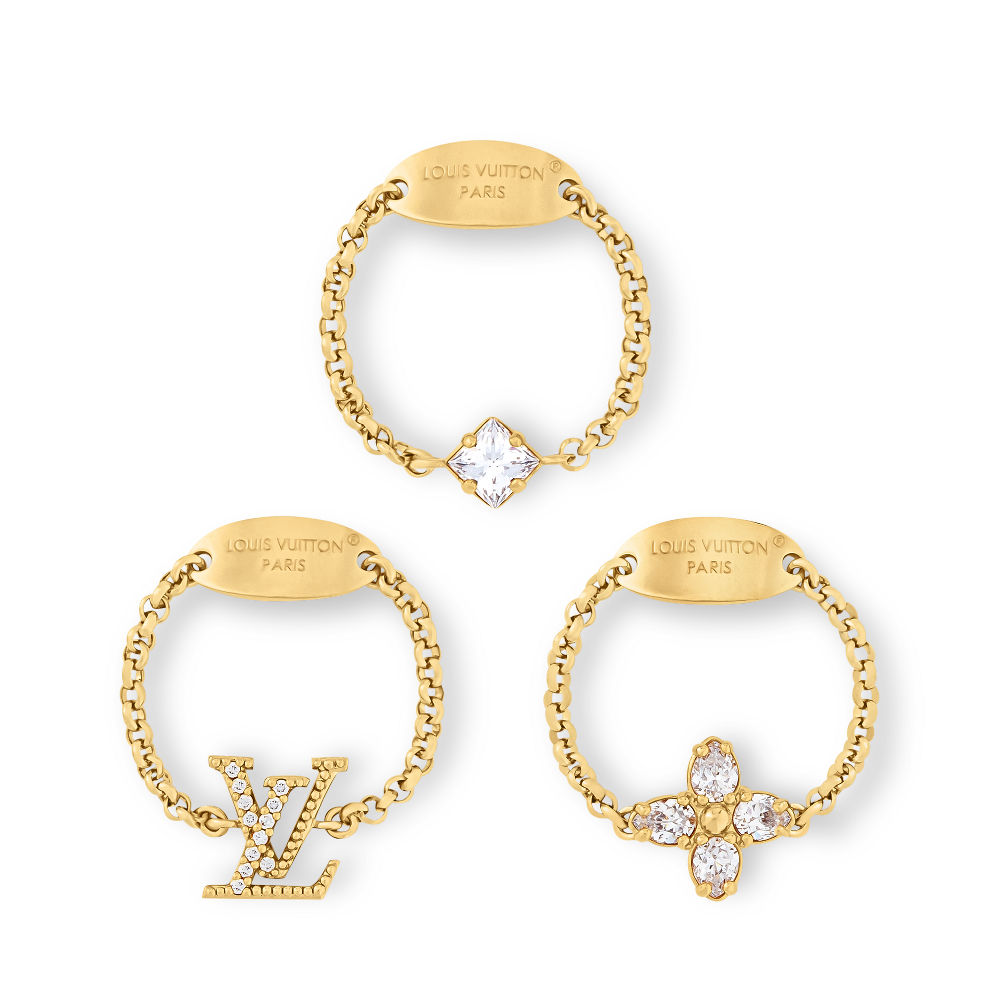 Lady LV Ring Set