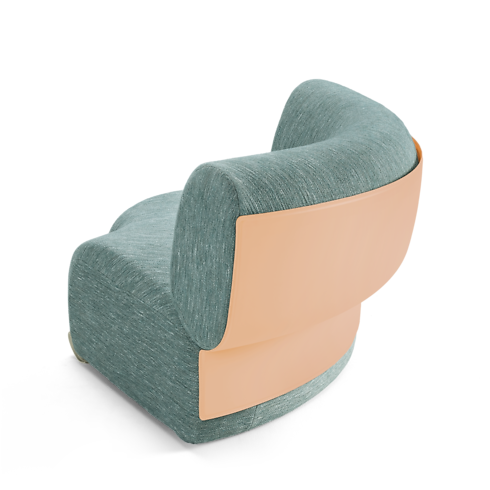 Home and Art of Dining Furniture Lagoon Sofa Module D | Louis Vuitton ® (Product zoom)