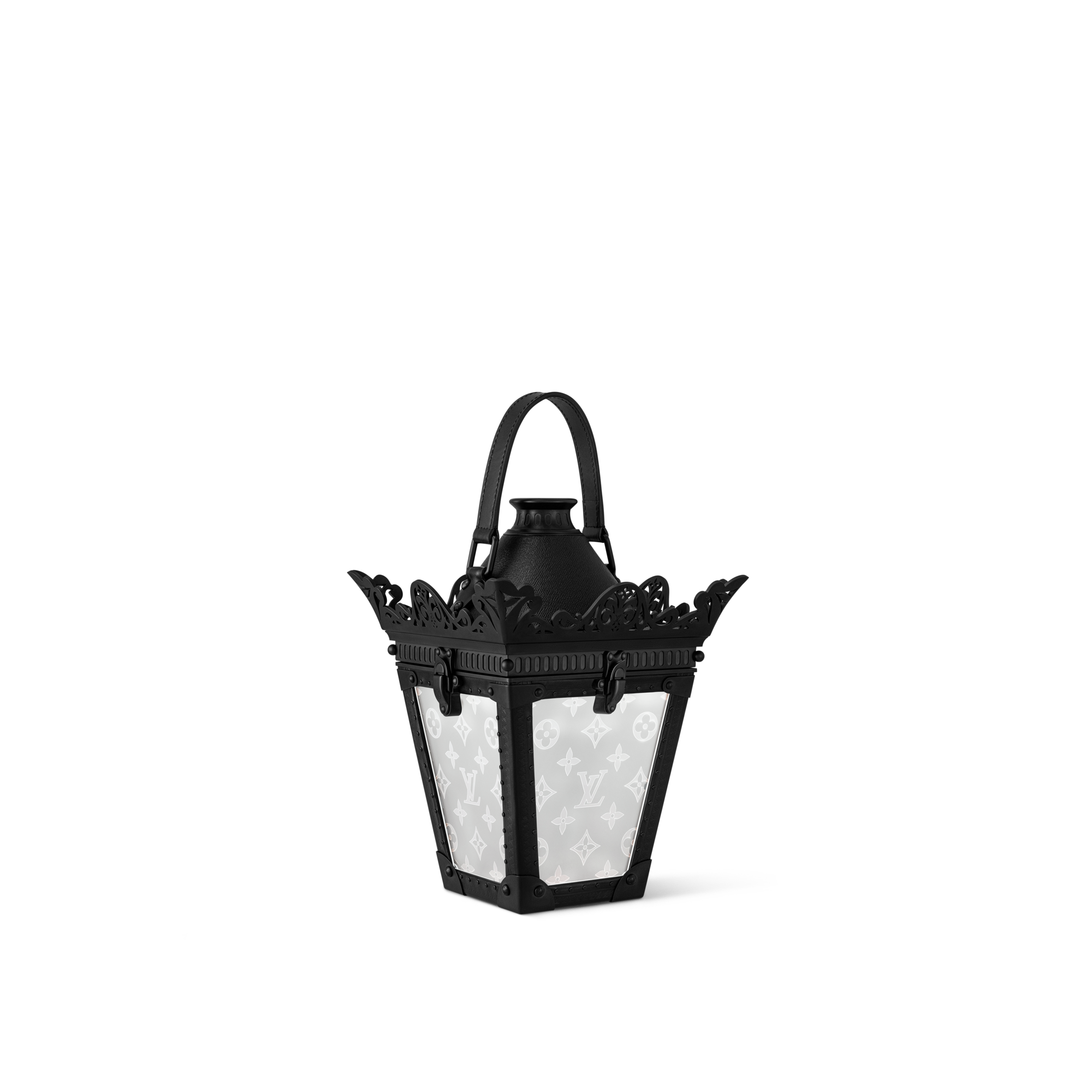Other Leathers Trunks and Boxes Boxes Lantern Trunk Black | Louis Vuitton ® (Product zoom)