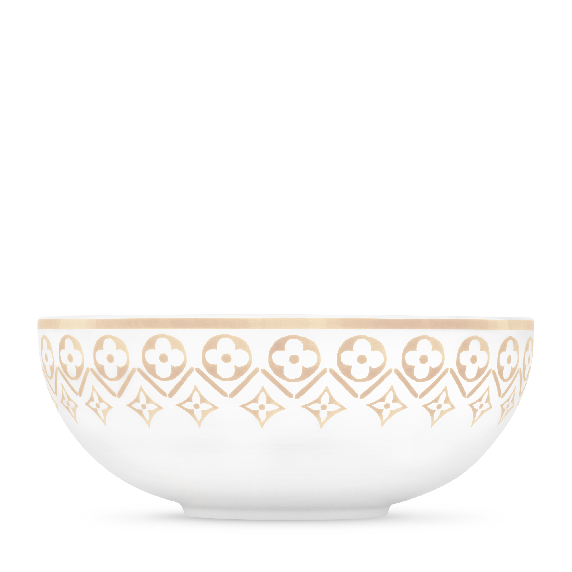  Home and Art of Dining Art of Dining Large Bowl Monogram Flower Tile | Louis Vuitton ® (Product zoom)