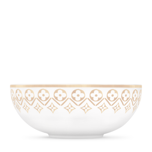 Home and Art of Dining Art of Dining Large Bowl Monogram Flower Tile | Louis Vuitton ® (Product zoom)