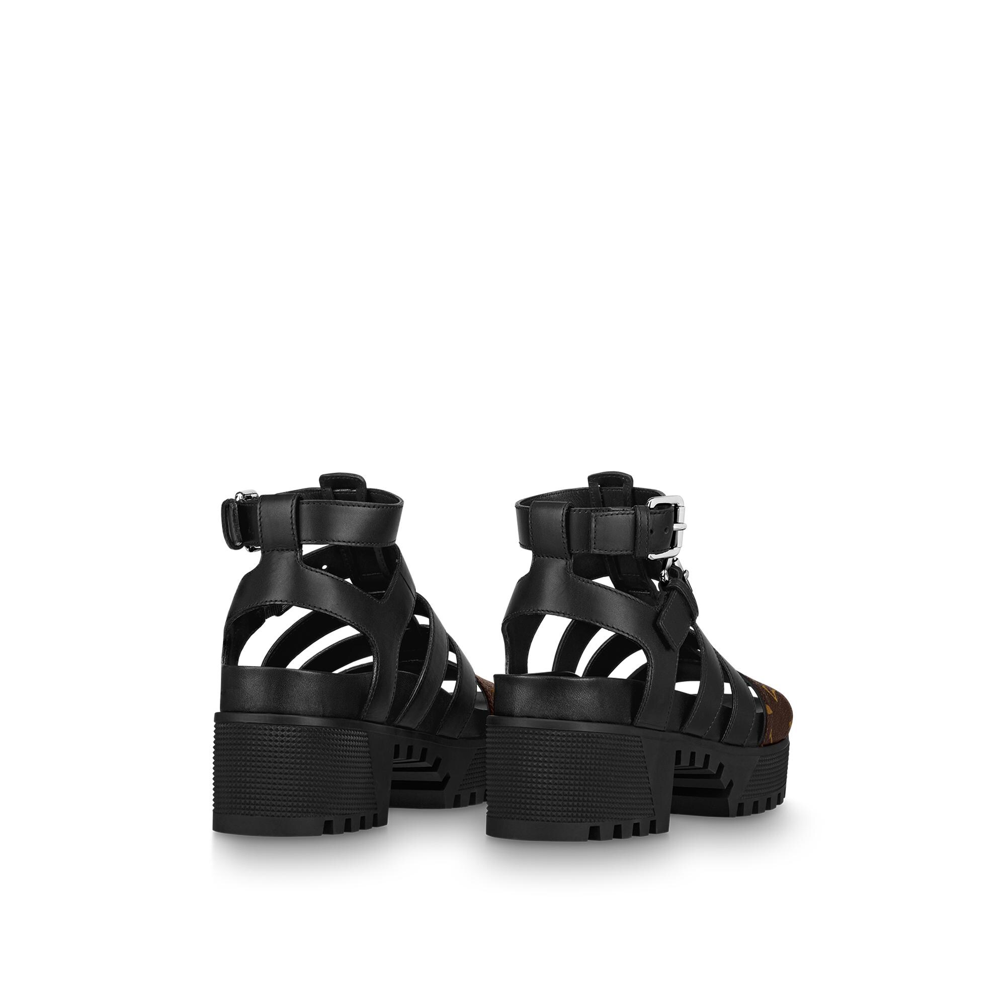 louis vuitton laureate platform sandal