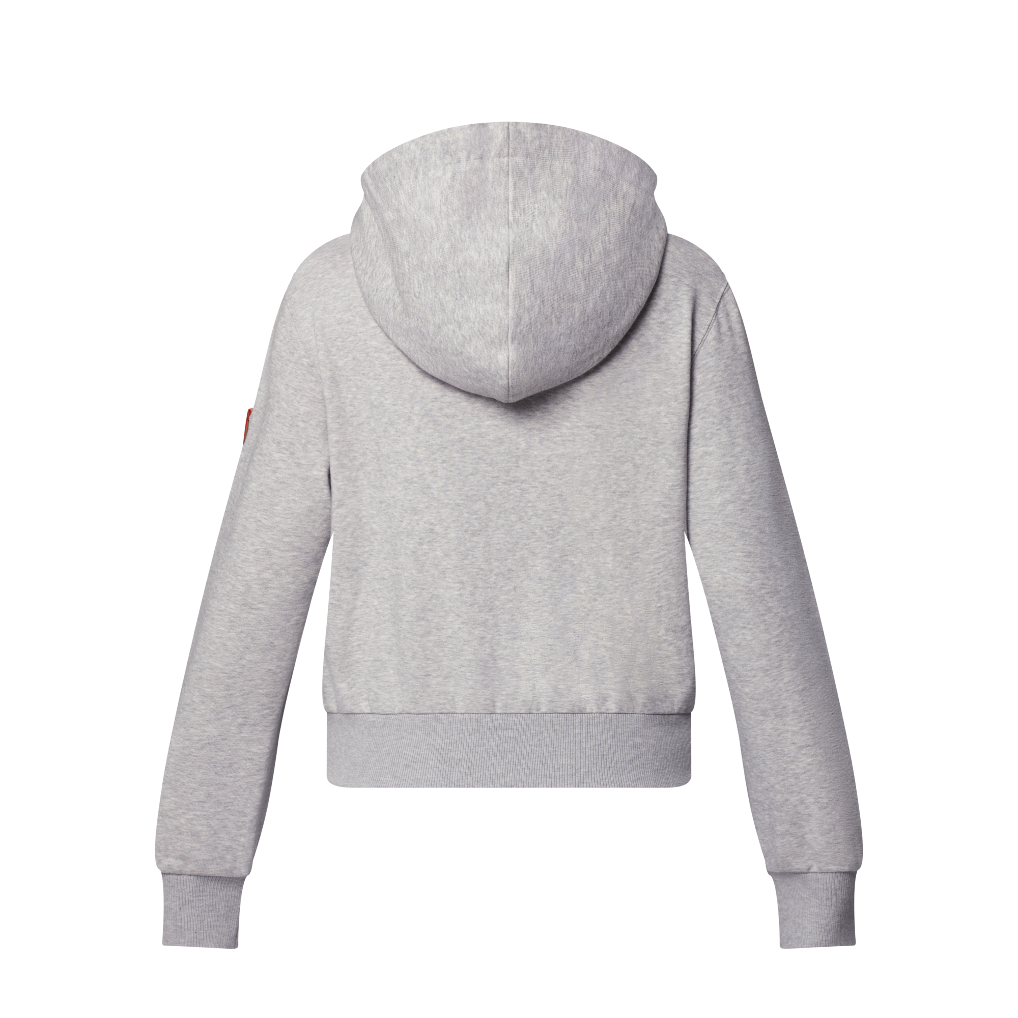  Ready-to-Wear Tops Leather Accent Hoodie | Louis Vuitton ® (Product zoom)