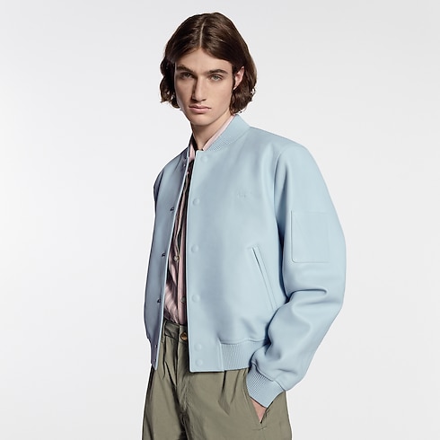 Ready-to-Wear Coats and Outerwear Leather Blouson | Louis Vuitton ® (Product zoom)
