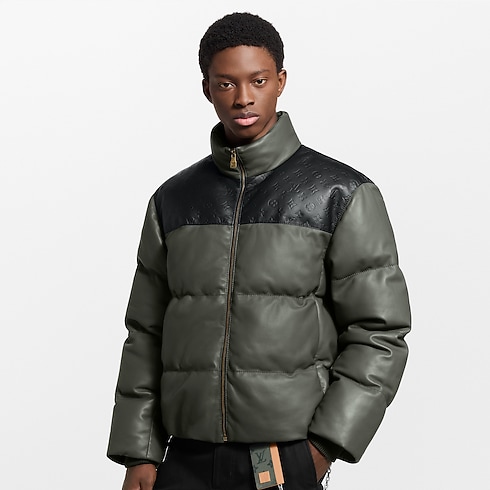 Ready-to-Wear Coats and Outerwear Leather Down Jacket | Louis Vuitton ® (Product zoom)