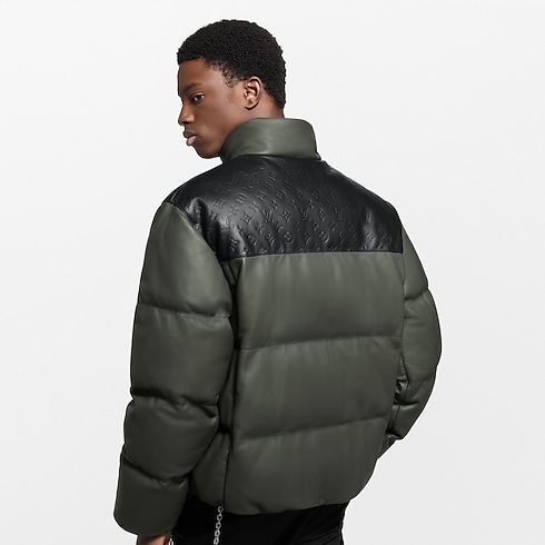 Ready-to-Wear Coats and Outerwear Leather Down Jacket | Louis Vuitton ® (Product zoom)