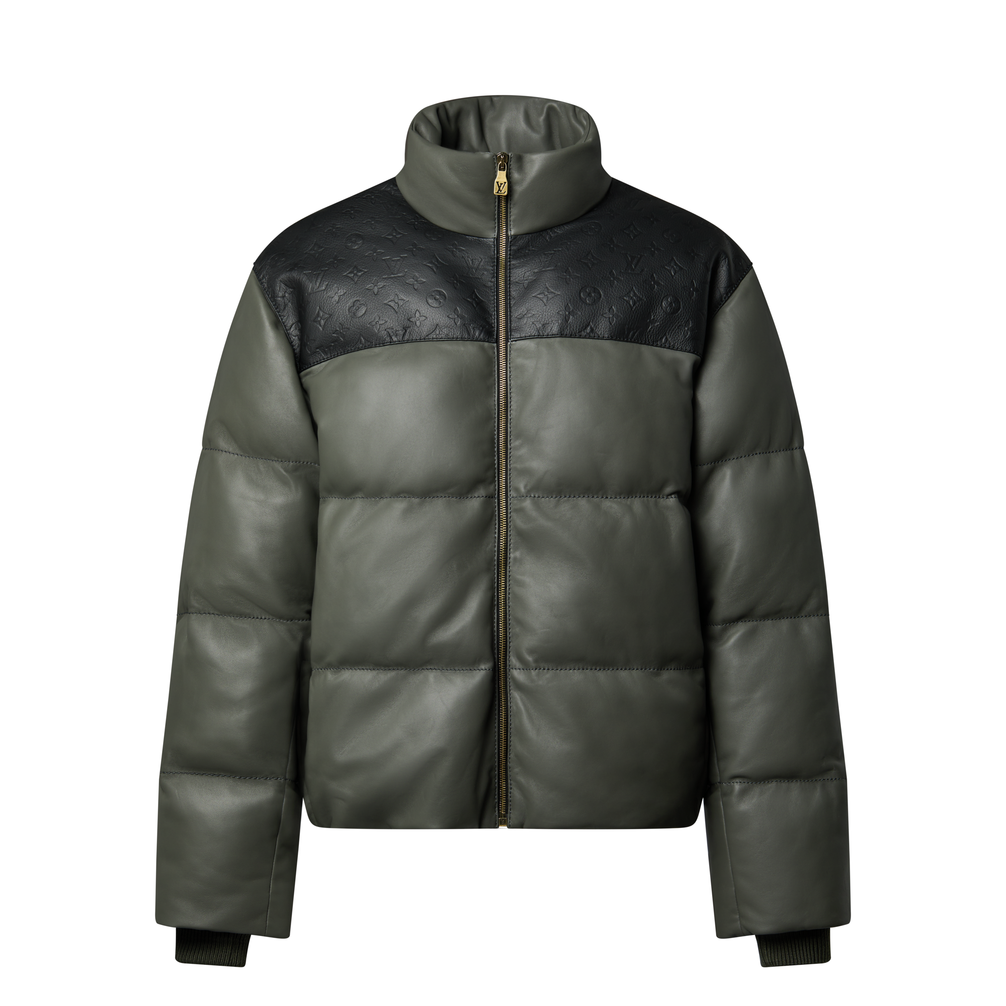  Ready-to-Wear Coats and Outerwear Leather Down Jacket | Louis Vuitton ® (Product zoom)