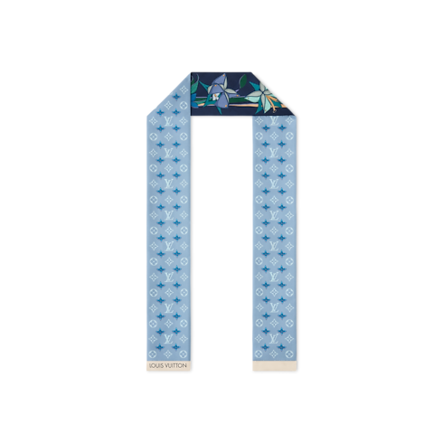 S00 Accessories Silk Squares and Bandeaus Leather Flowers Bandeau | Louis Vuitton ® (Product zoom)