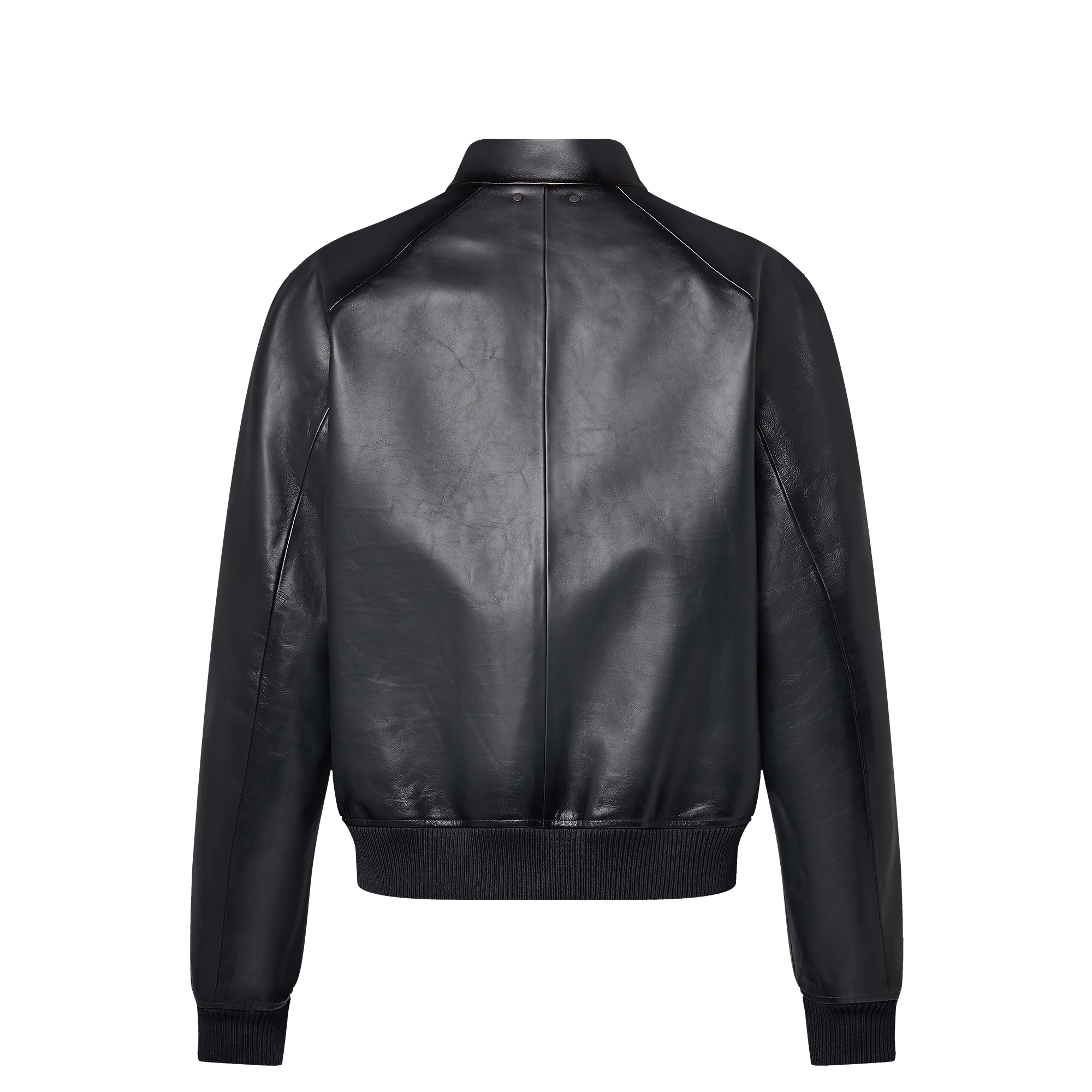 Leather Harrington Jacket