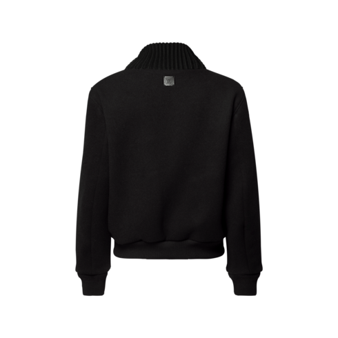 Ready-to-Wear All Ready-to-Wear Leather Mix Blouson | Louis Vuitton ® (Product zoom)