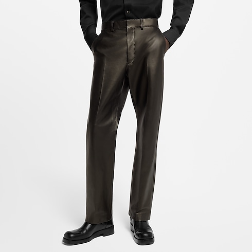 Ready-to-Wear Pants Leather Pants | Louis Vuitton ® (Product zoom)