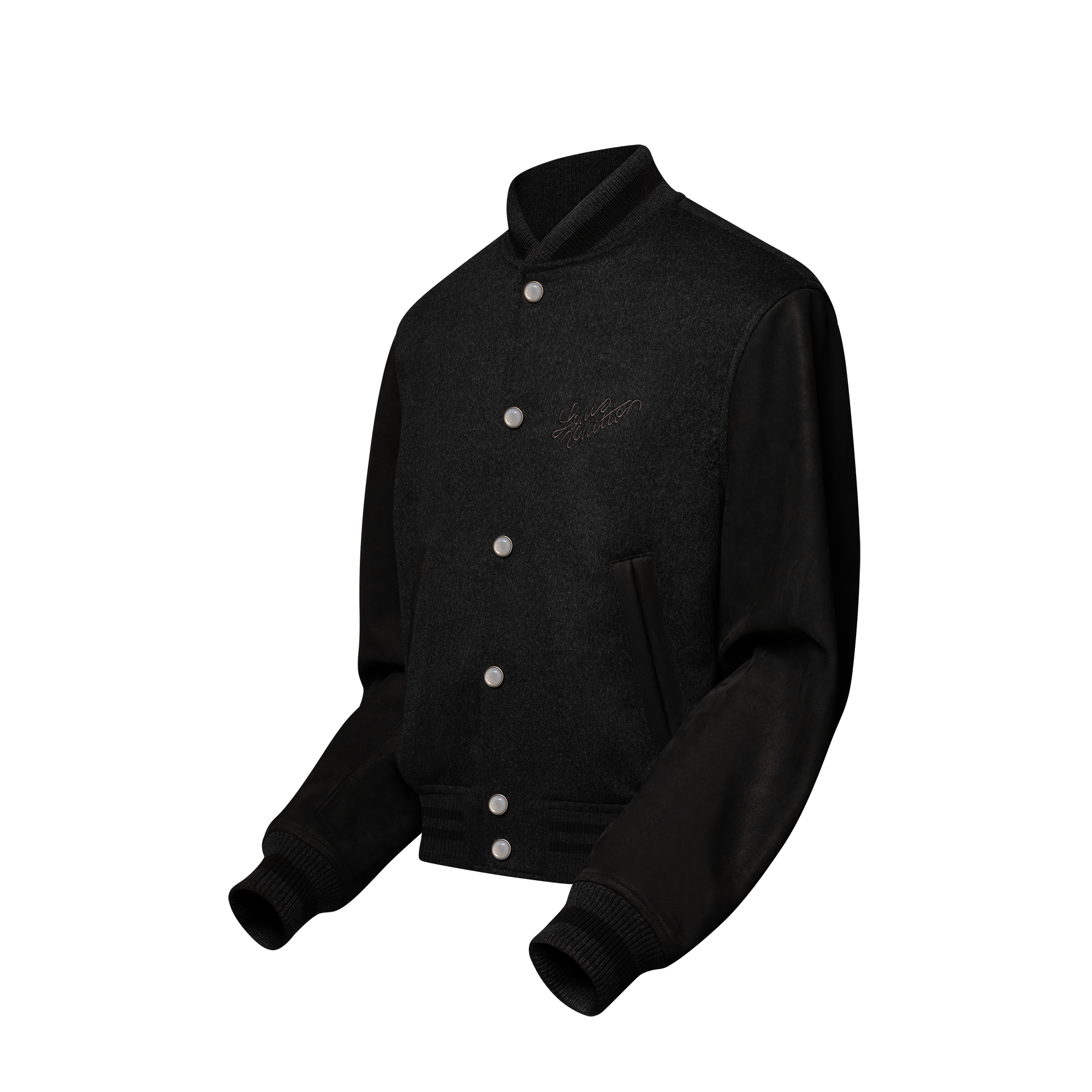  Ready-to-Wear Coats and Outerwear Leather Varsity | Louis Vuitton ® (Product zoom)