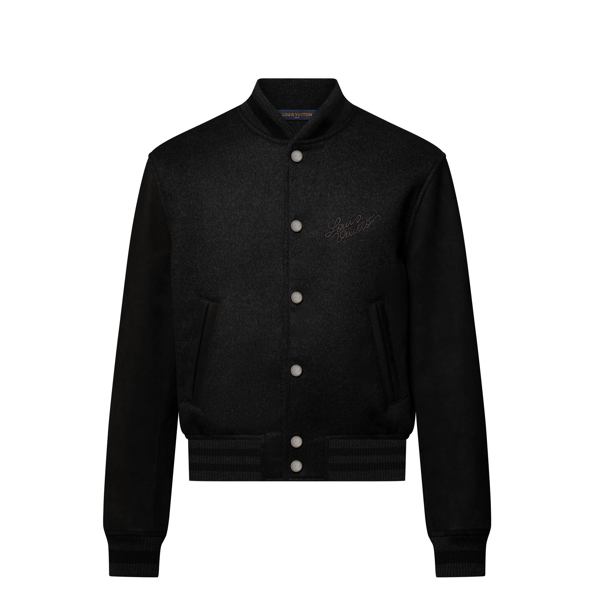  Ready-to-Wear Coats and Outerwear Leather Varsity | Louis Vuitton ® (Product zoom)
